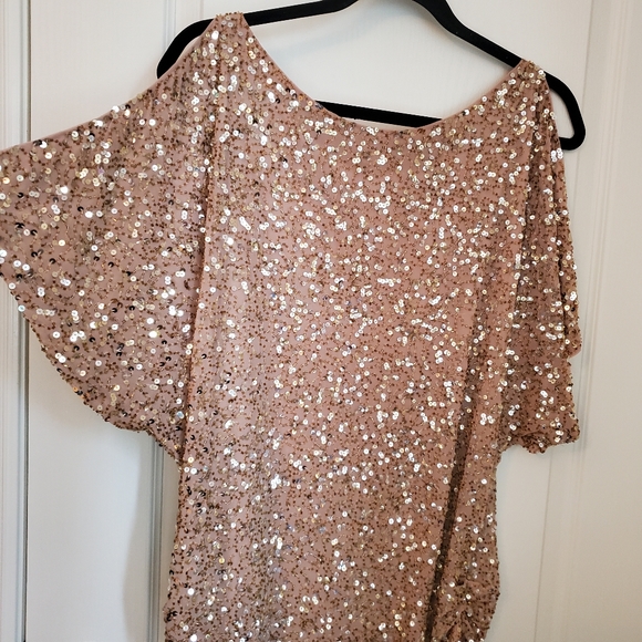 Aidan Mattox Sequin Cocktail Party Dress - Picture 7 of 16